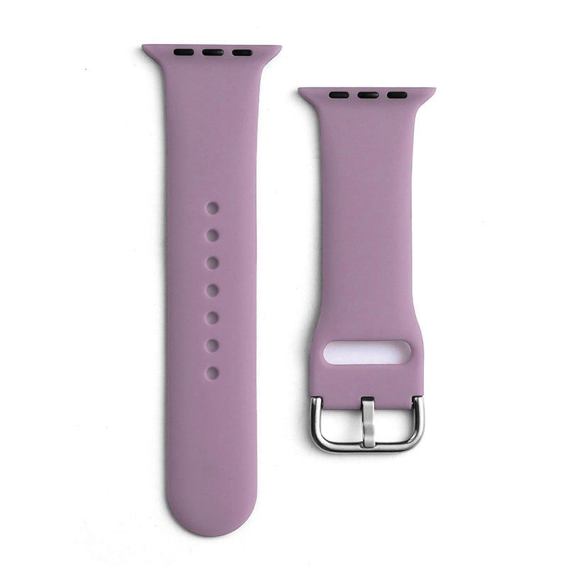 Hurtel Silikoninė APS apyrankė laikrodžiui Apple Watch Ultra / 9 / 8 / 7 / 6 / 5 / 4 / 3 / 2 / SE (49 / 45 / 44 / 42mm) Strap Watch Bracelet violetinės spalvos