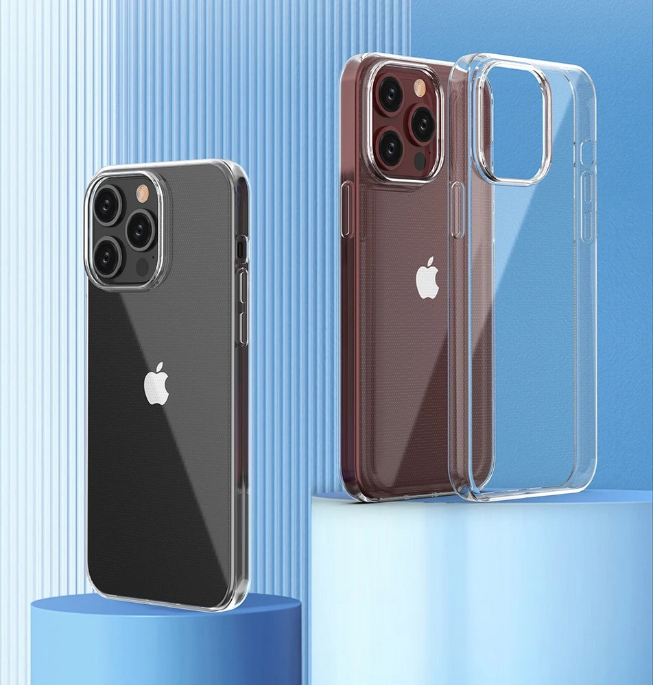 Hurtel Apple iPhone 15 Pro Max dėklas from the Ultra Clear series in dėklas telefonui skaidrus color