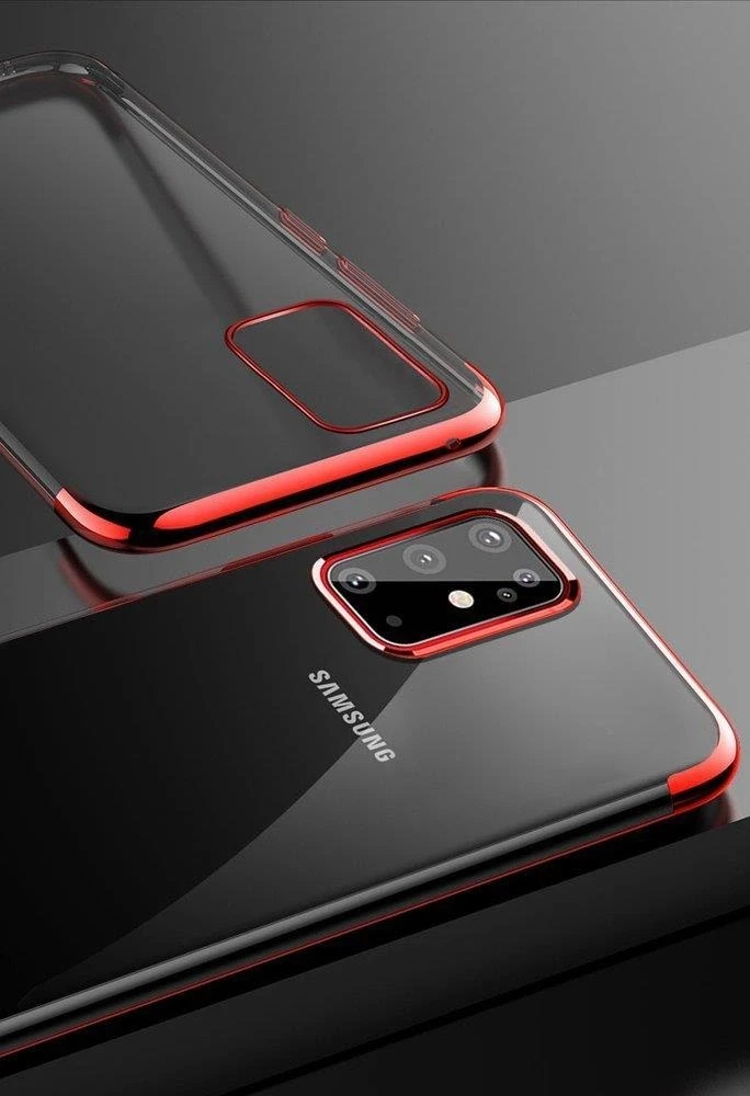 Hurtel skaidrus TPU dėklas skirtas Samsung Galaxy A72 4G, juodas