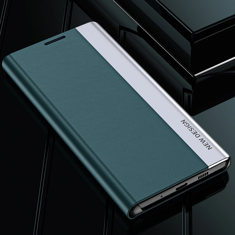Hurtel Sleep Pro Xiaomi Redmi Note 12 Pro+ atverčiamas su stoveliu dėklas telefonui juodos spalvos