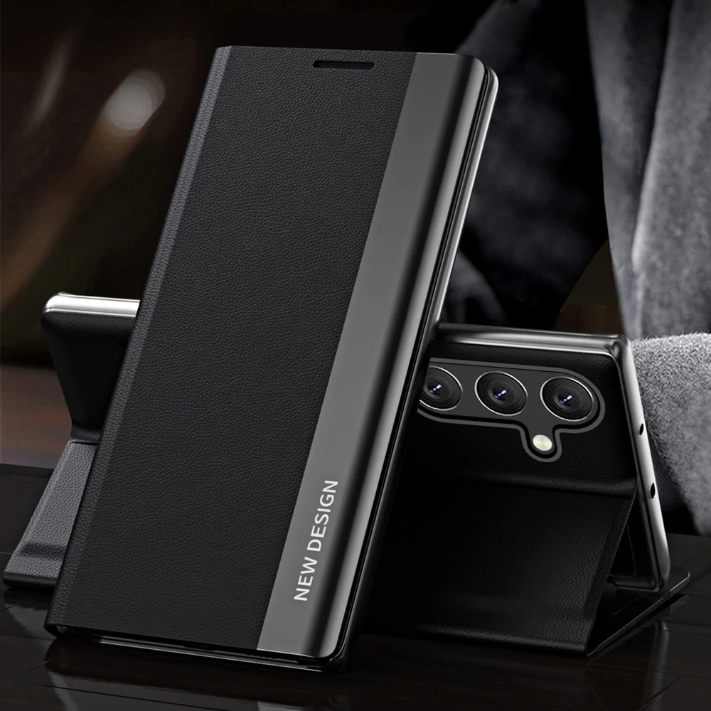 Hurtel Sleep Case Pro Samsung Galaxy S24 FE dėklas telefonui juodos spalvos