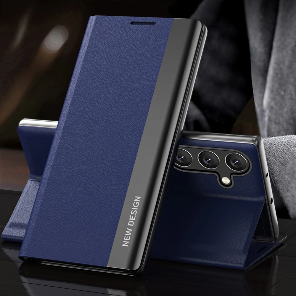 Hurtel Sleep Case Pro Samsung Galaxy S24 FE dėklas telefonui mėlynos spalvos
