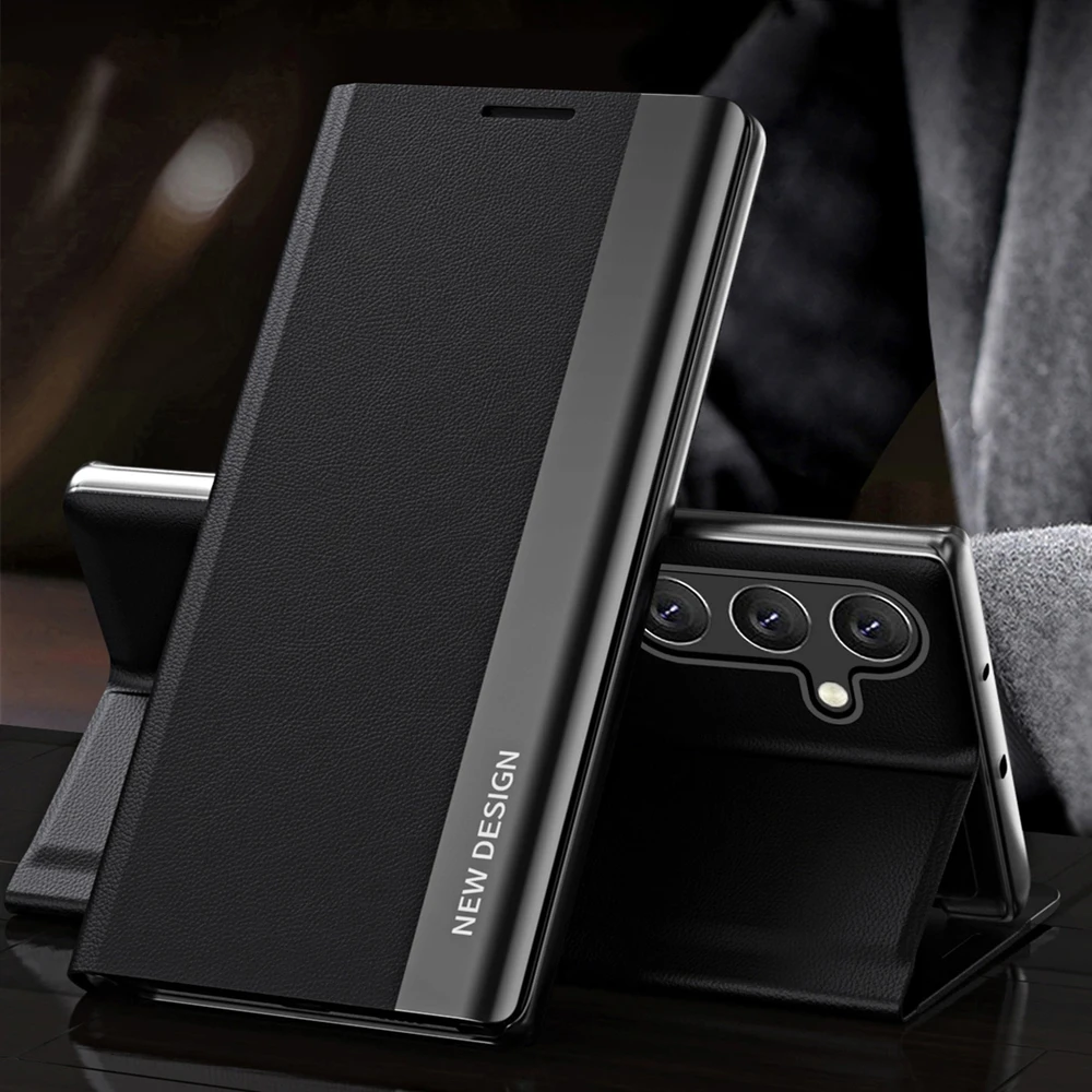 Hurtel Sleep Case Pro Samsung Galaxy S25 Plus dėklas telefonui juodos spalvos
