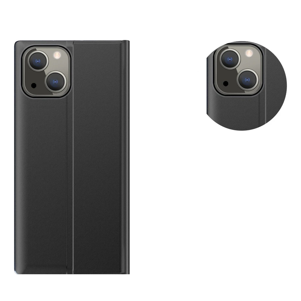 Hurtel Sleep dėklas skirtas iPhone 13 mini, juodas