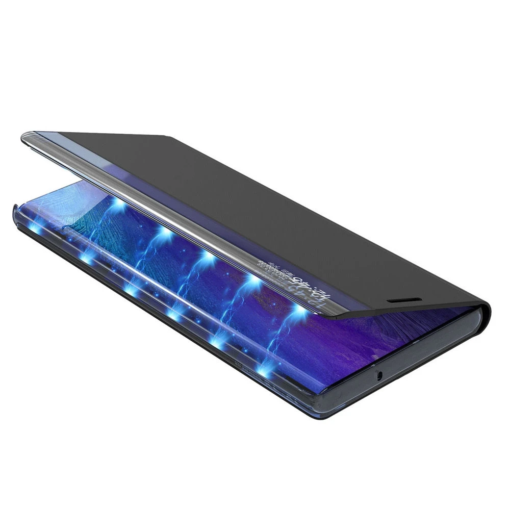 Hurtel Sleep dėklas skirtas Samsung Galaxy A22 4G, juodas
