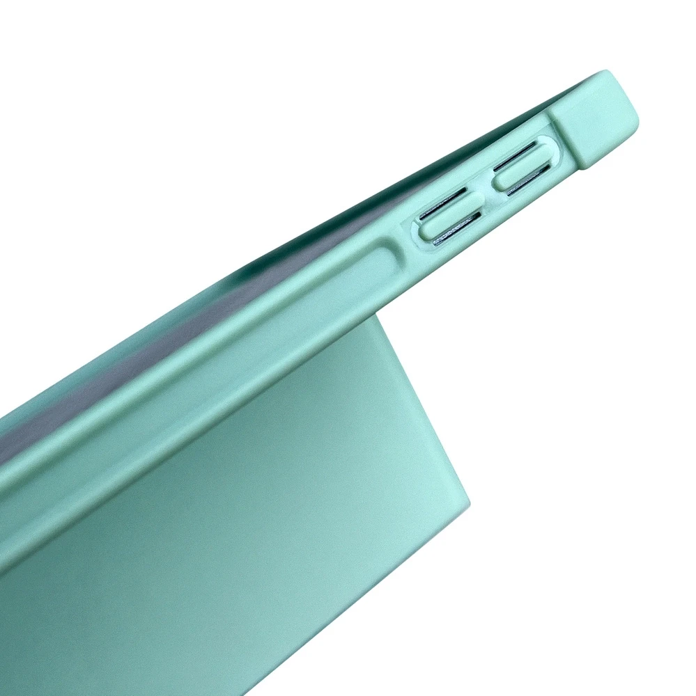 Hurtel Stand Planšetė Smart Apple iPad Pro 12.9 '' 2021/2020 su stoveliu dėklas planšetiniam kompiuteriui žalios spalvos