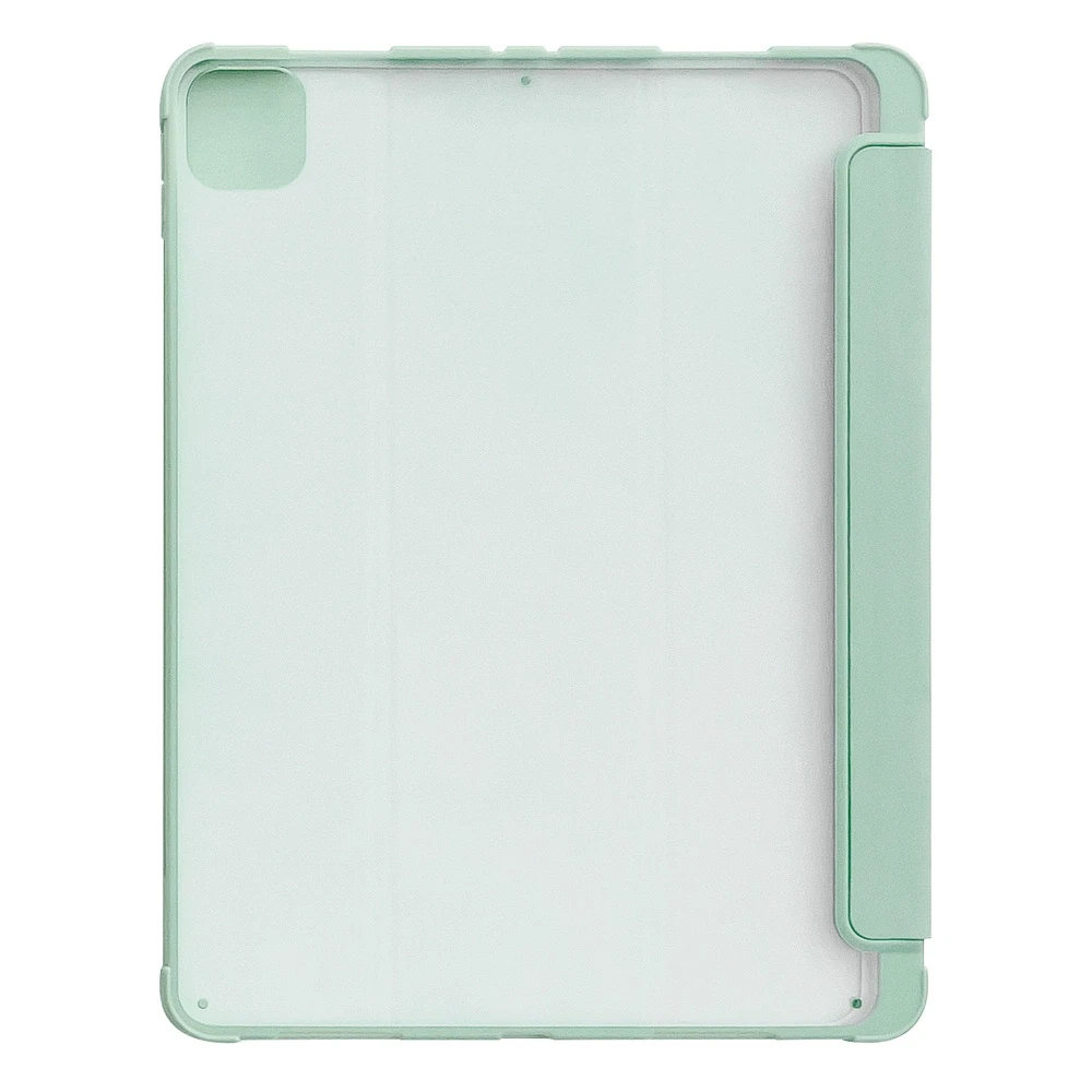Hurtel Stand Planšetė Smart Apple iPad Pro 12.9 '' 2021/2020 su stoveliu dėklas planšetiniam kompiuteriui žalios spalvos