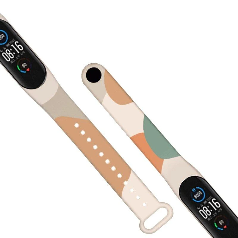 Hurtel Apyrankė Moro Xiaomi Mi Band 4 / Mi Band 3 silikoninė Apyrankė Camo Watch Bracelet