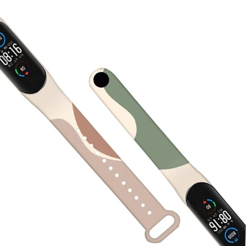 Išmaniosios apyrankės Xiaomi Mi Band 5/6 silikoninis Hurtel dirželis