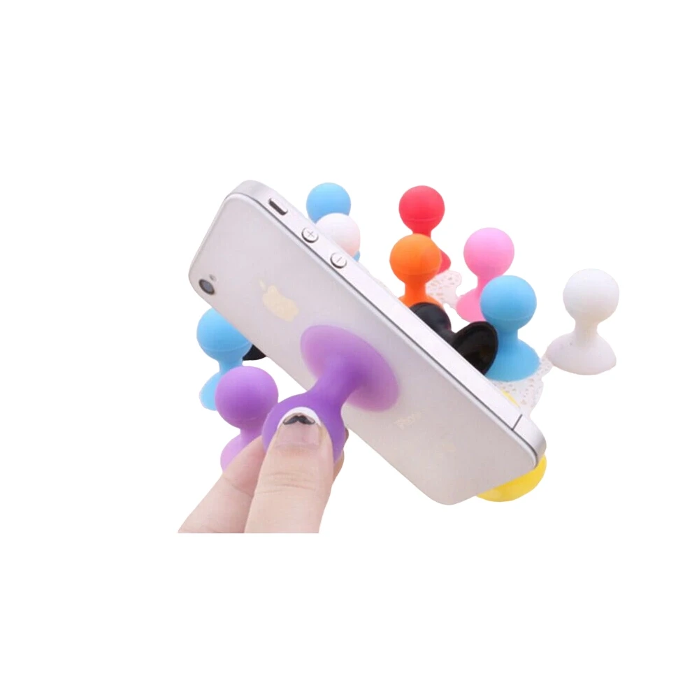 Hurtel Telefono laikiklis su a round head – raudonos spalvos