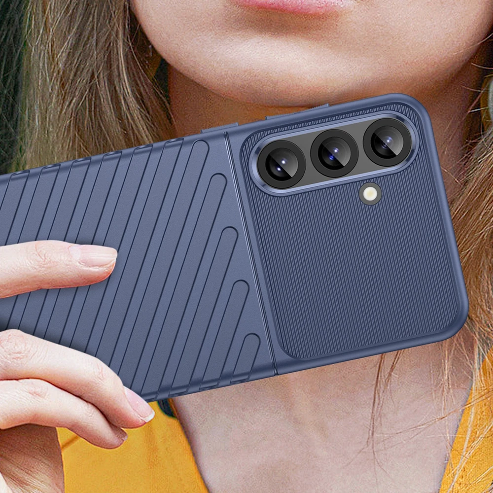 Hurtel Thunder Case Samsung Galaxy S25 Plus dėklas telefonui mėlynos spalvos
