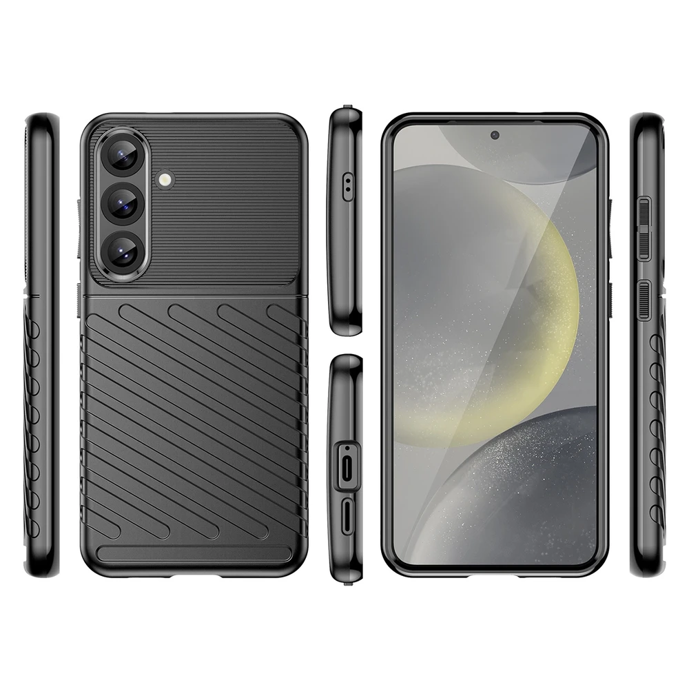 Hurtel Thunder Case Samsung Galaxy S25 Plus dėklas telefonui juodos spalvos