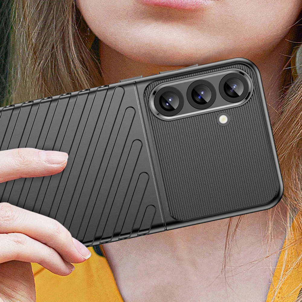 Hurtel Thunder Case Samsung Galaxy S25 Plus dėklas telefonui juodos spalvos