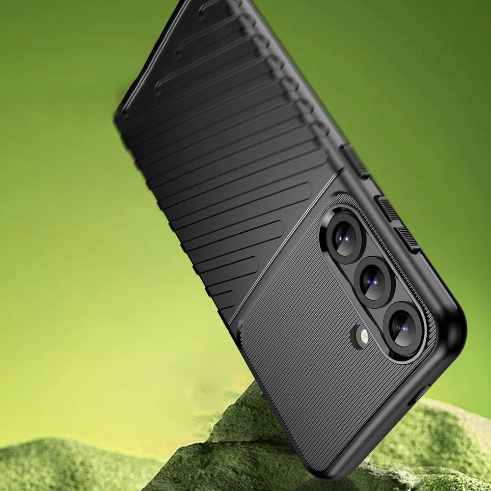 Hurtel Thunder Case Samsung Galaxy S25 Plus dėklas telefonui juodos spalvos