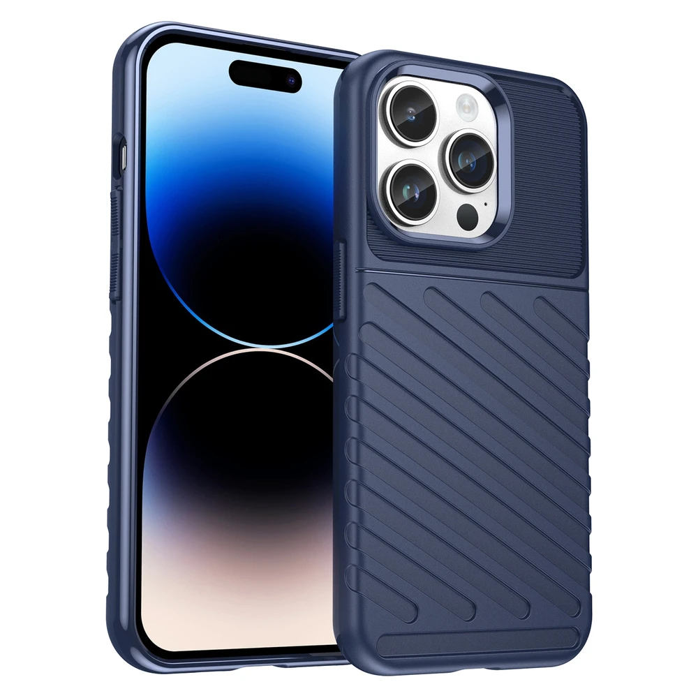 Hurtel Thunder dėklas Apple iPhone 14 Pro Max mėlynos spalvos armored case