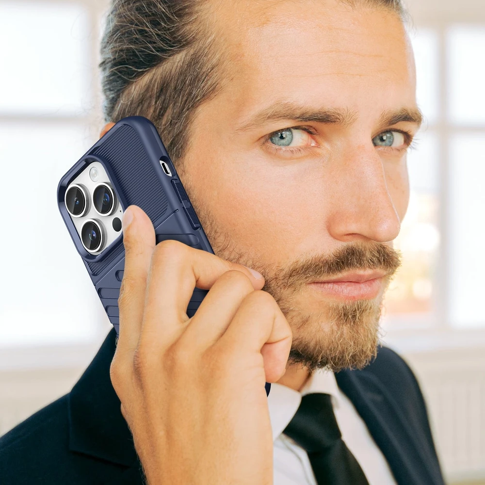Hurtel Thunder dėklas Apple iPhone 14 Pro Max mėlynos spalvos armored case