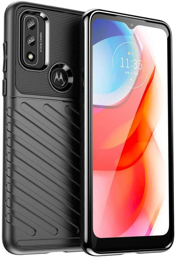 Hurtel Thunder dėklas skirtas Motorola Moto G Play 2022, juodas