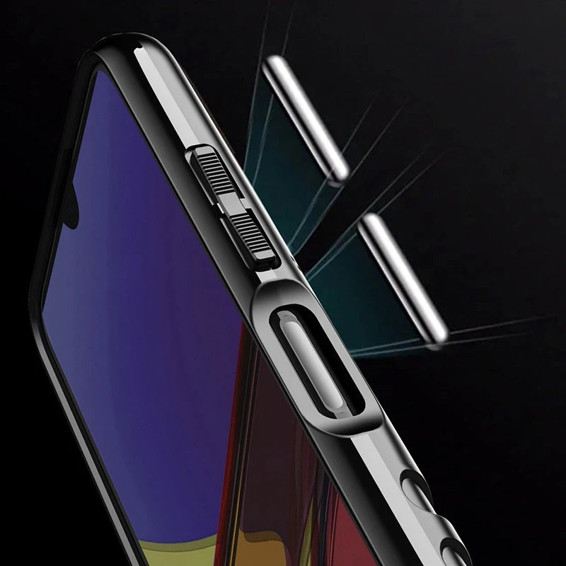 Hurtel Thunder dėklas skirtas Samsung Galaxy A03s, juodas