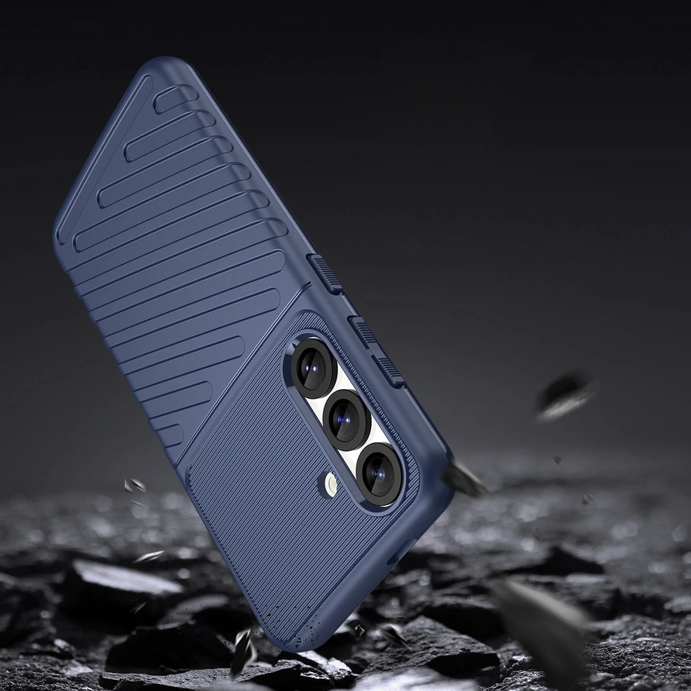 Hurtel Thunder Case Samsung Galaxy S25 dėklas telefonui mėlynos spalvos
