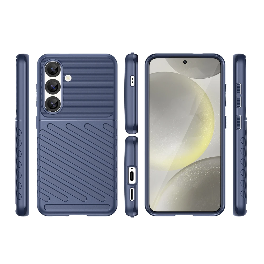 Hurtel Thunder Case Samsung Galaxy S25 dėklas telefonui mėlynos spalvos