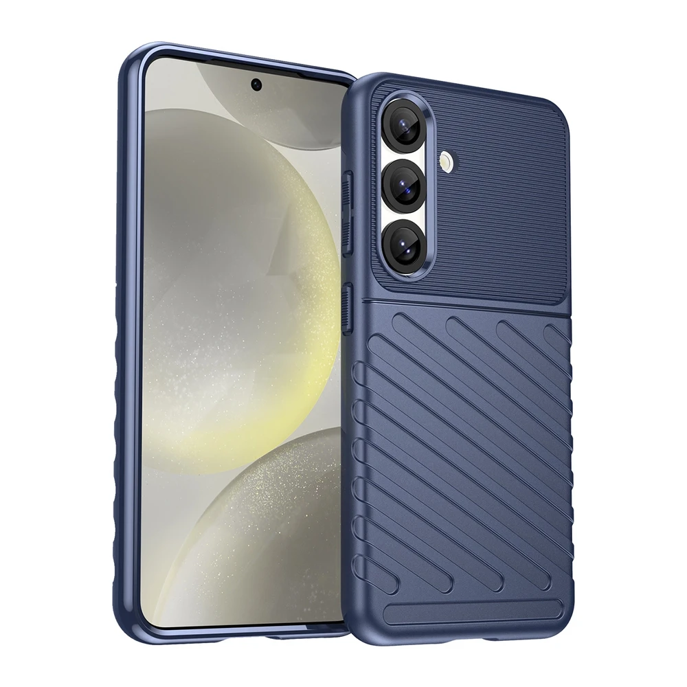 Hurtel Thunder Case Samsung Galaxy S25 dėklas telefonui mėlynos spalvos