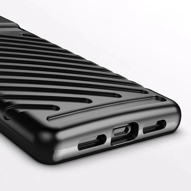 Hurtel Thunder Flexible Tough Rugged TPU Google Pixel 6 dėklas telefonui juodos spalvos