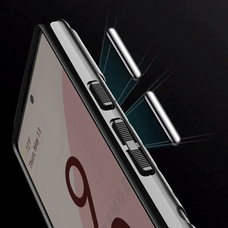 Hurtel Thunder Flexible Tough Rugged TPU Google Pixel 6 dėklas telefonui juodos spalvos
