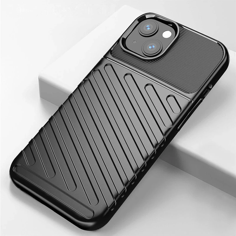 Hurtel Thunder dėklas skirtas iPhone 13 mini, žalias