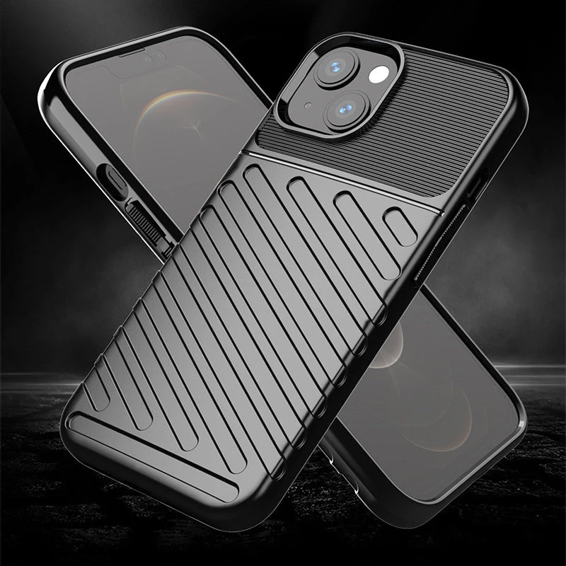 Hurtel Thunder dėklas skirtas iPhone 13 mini, žalias