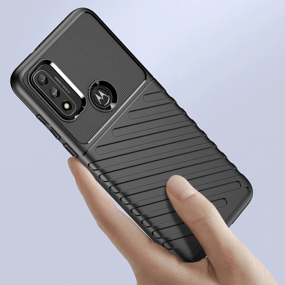 Hurtel Thunder dėklas skirtas Motorola Moto G Play 2022, juodas