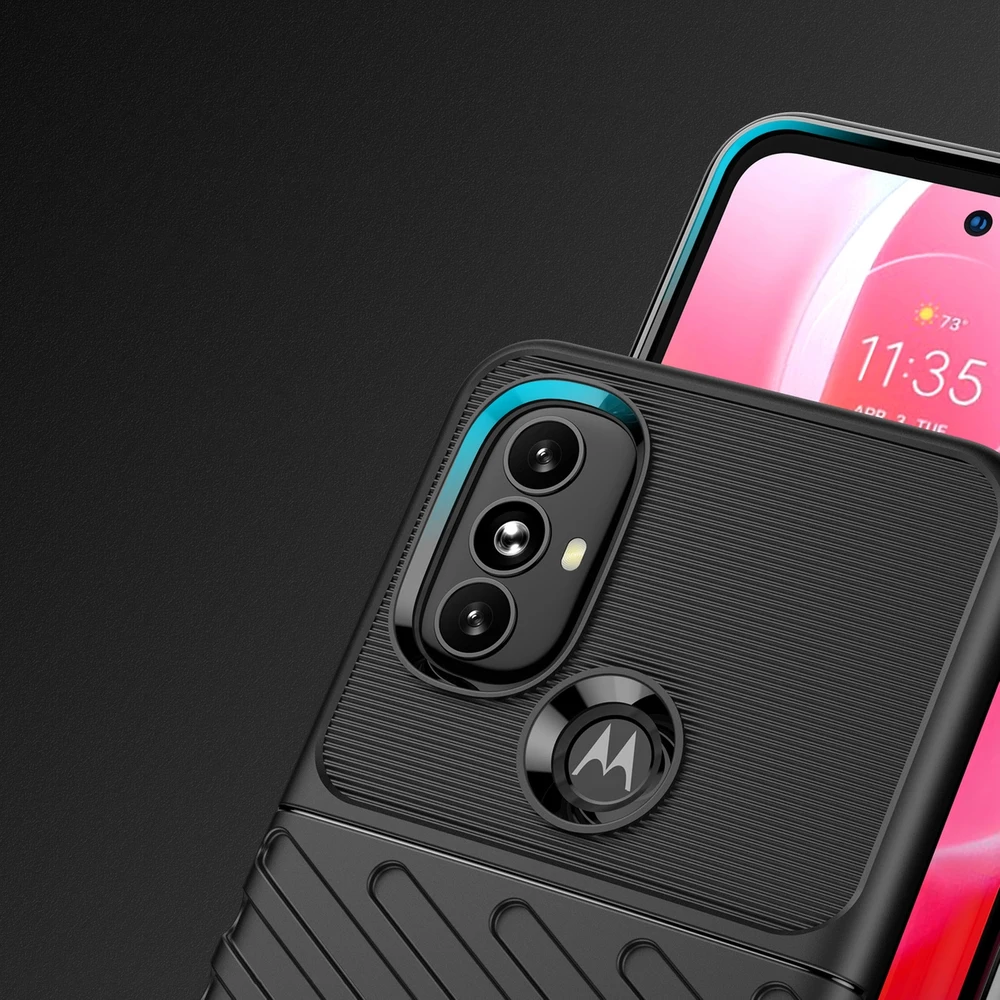 Hurtel Thunder dėklas skirtas Motorola Moto G Power 2022, juodas