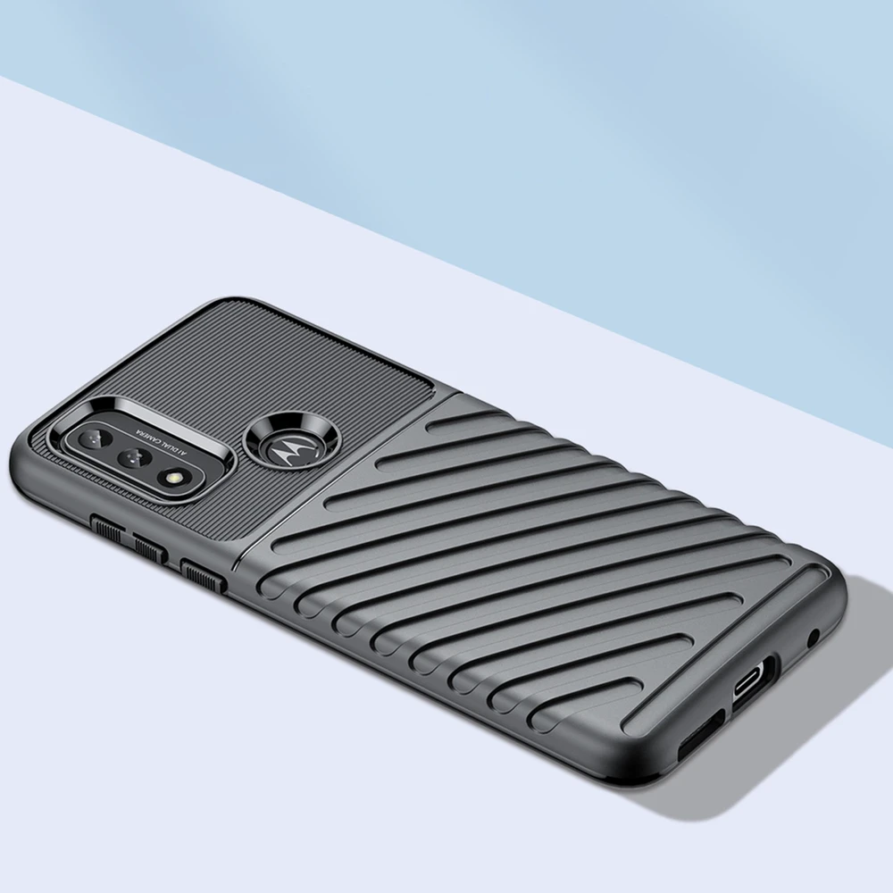 Hurtel Thunder dėklas skirtas Motorola Moto G Play 2022, juodas