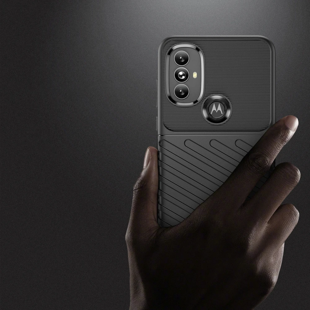 Hurtel Thunder dėklas skirtas Motorola Moto G Power 2022, juodas