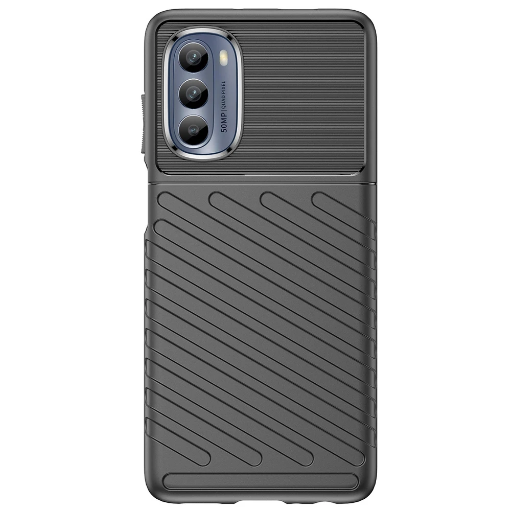 Hurtel Thunder dėklas skirtas Motorola Moto G62 5G, juodas