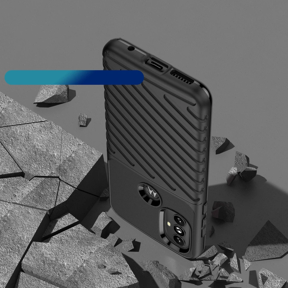 Hurtel Thunder dėklas skirtas Motorola Moto G Power 2022, juodas