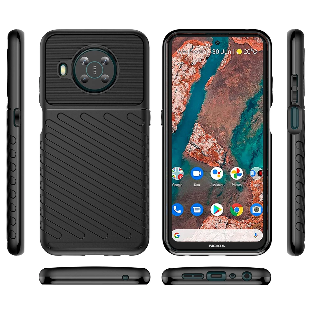 Hurtel Thunder dėklas skirtas Nokia X100, juodas