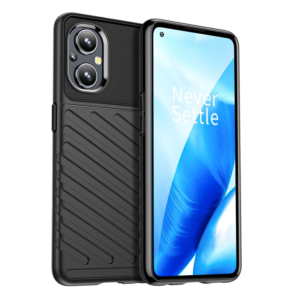 Hurtel Thunder dėklas skirtas OnePlus Nord N200 5G, juodas