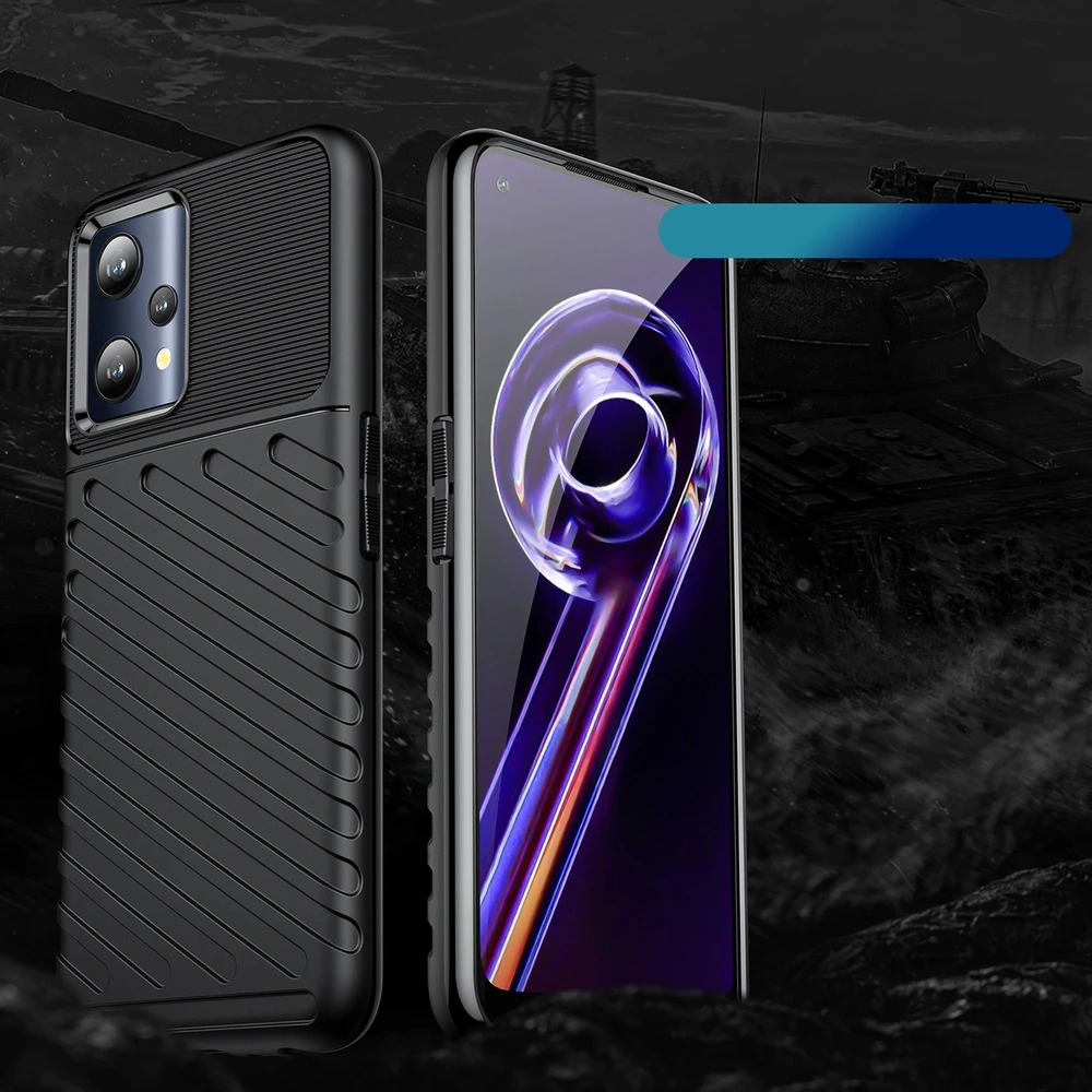 Hurtel Thunder dėklas skirtas Realme 9 Pro, juodas