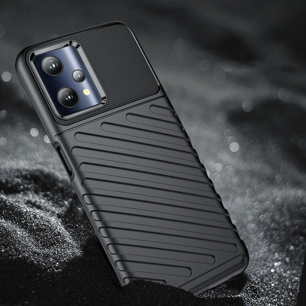 Hurtel Thunder dėklas skirtas Realme 9 Pro, juodas