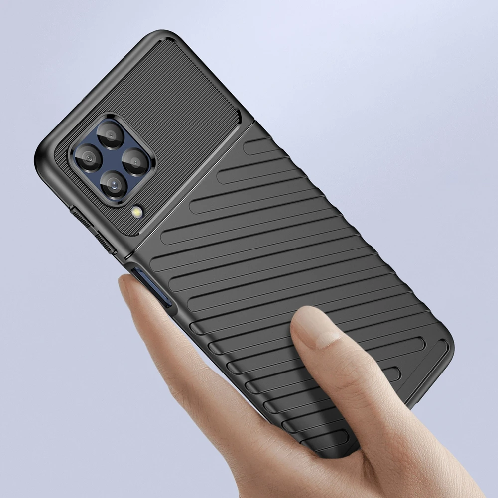 Hurtel Thunder dėklas skirtas Samsung Galaxy M53 5G, juodas