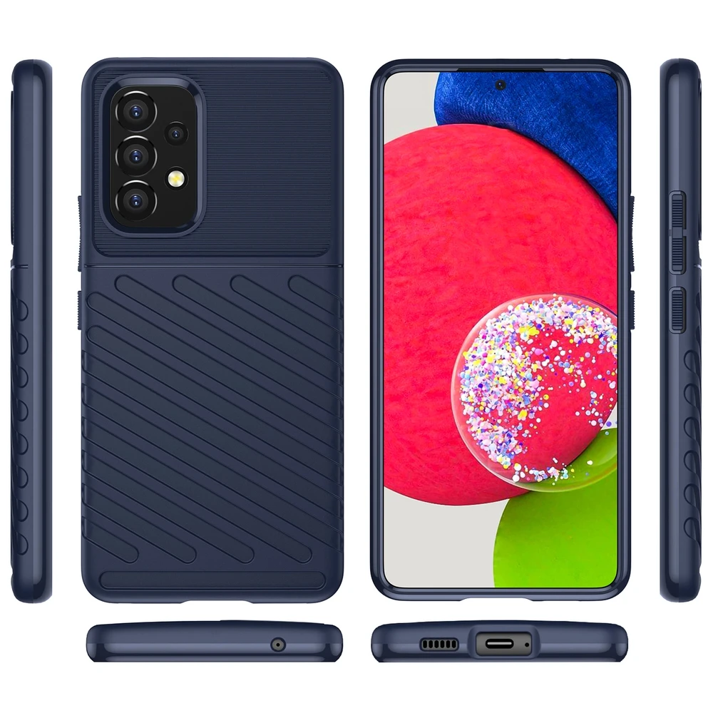 Hurtel Thunder dėklas skirtas Samsung Galaxy A53 5G, mėlynas
