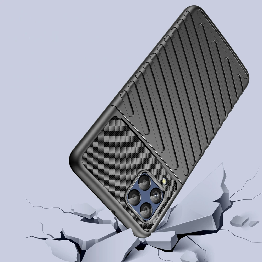 Hurtel Thunder dėklas skirtas Samsung Galaxy M53 5G, juodas
