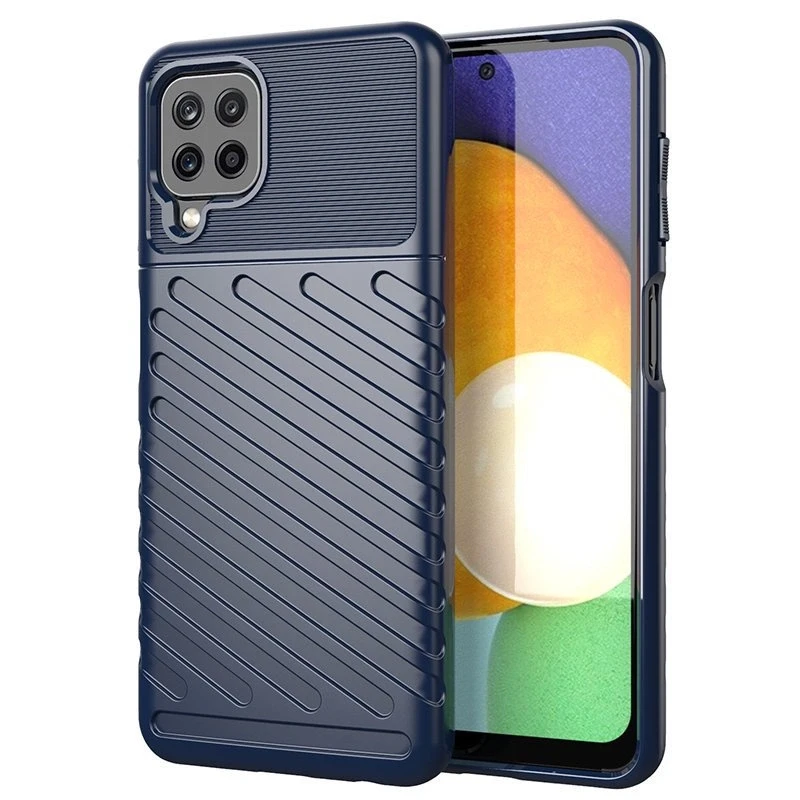 Hurtel Thunder dėklas skirtas Samsung Galaxy A22 4G, mėlynas