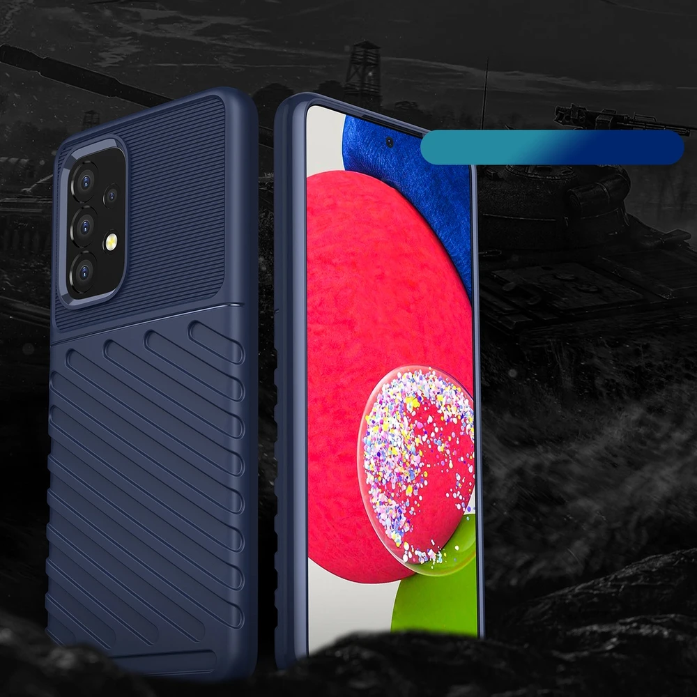 Hurtel Thunder dėklas skirtas Samsung Galaxy A53 5G, mėlynas