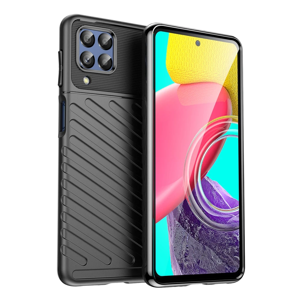 Hurtel Thunder dėklas skirtas Samsung Galaxy M53 5G, juodas