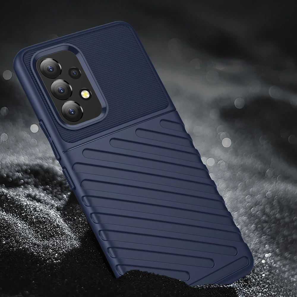 Hurtel Thunder dėklas skirtas Samsung Galaxy A53 5G, mėlynas