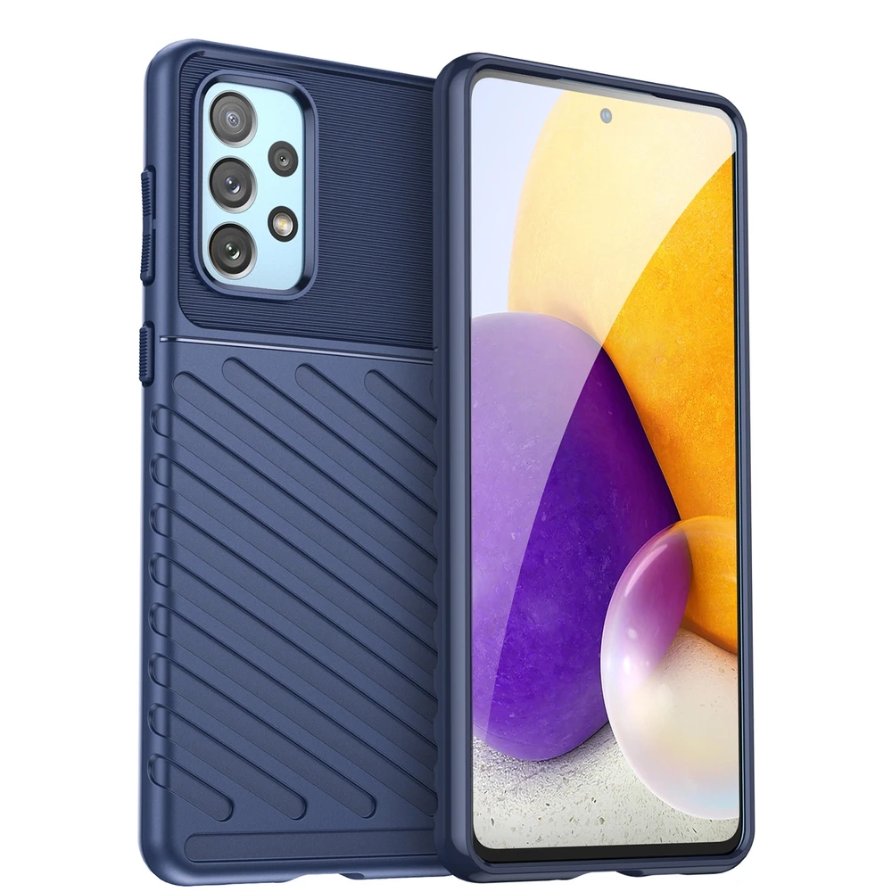 Hurtel Thunder dėklas skirtas Samsung Galaxy A73, mėlynas