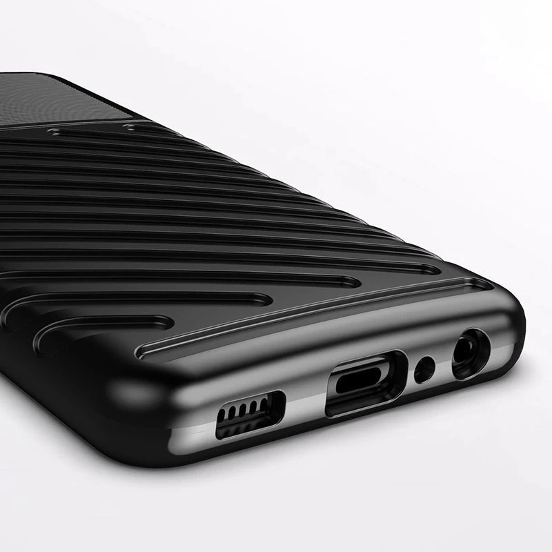 Hurtel Thunder dėklas skirtas Samsung Galaxy A22 4G, juodas