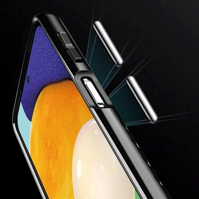 Hurtel Thunder dėklas skirtas Samsung Galaxy A22 4G, juodas