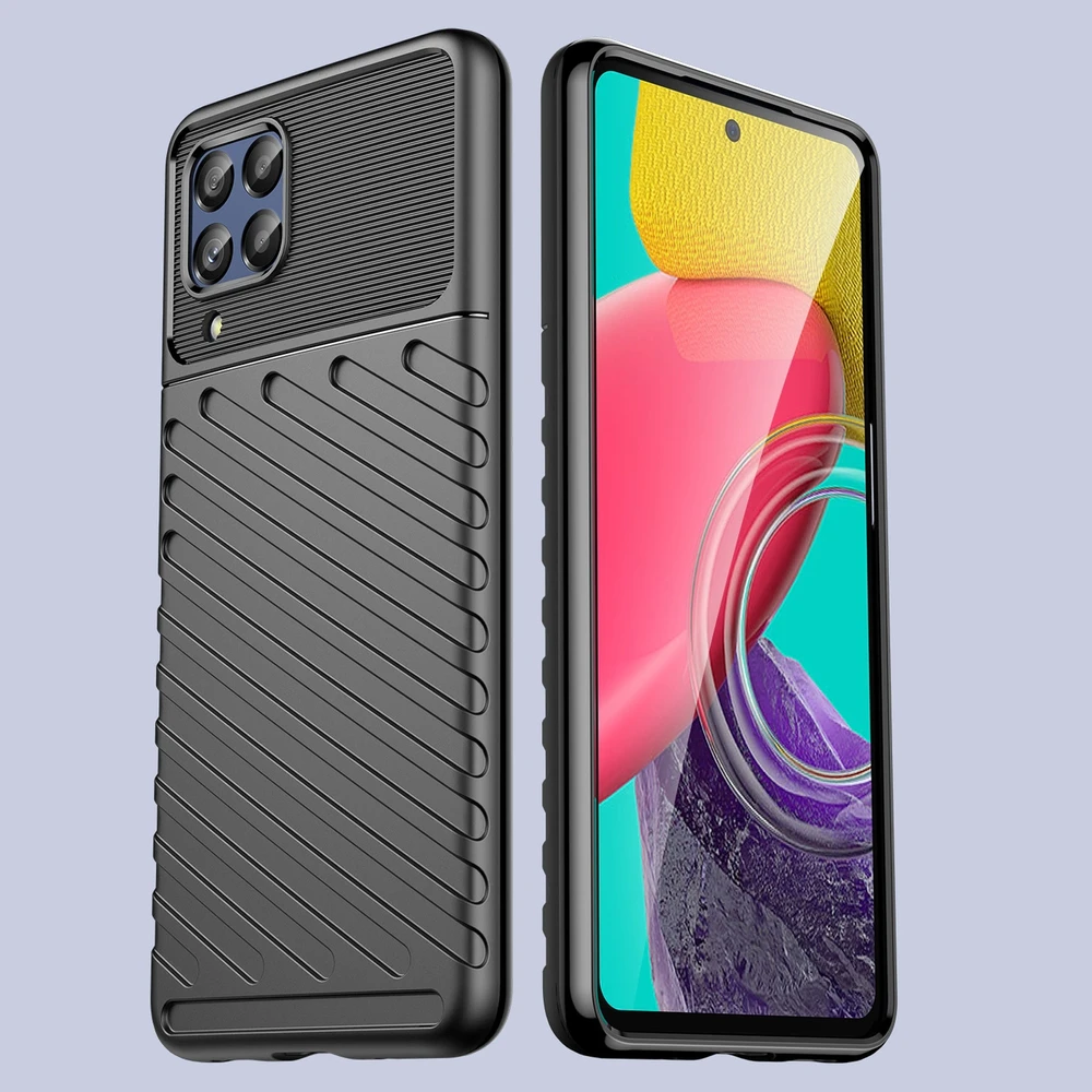 Hurtel Thunder dėklas skirtas Samsung Galaxy M53 5G, juodas